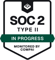 SOC2 in progress compliance badge